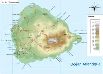 موقعیت Ascension Island