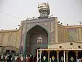 نمای باب الساعت حرم