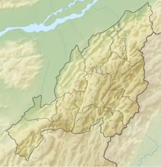 کوه ساراماتی در ناگالند واقع شده
