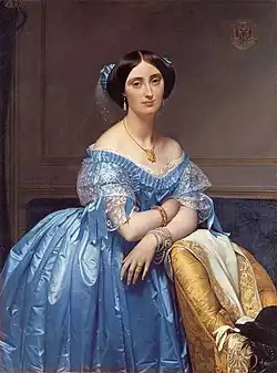 Princesse Albert de Broglie, née Joséphine-Eléonore-Marie-Pauline de Galard de Brassac de Béarn, ۱۸۵۳, موزه متروپولیتن نیویورک