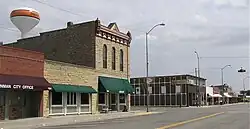 Main Street in Inman, 2012