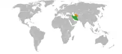 نقشهٔ مکان‌نمای Iran و Turkmenistan