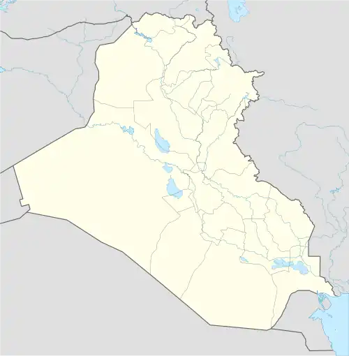 مدائن در عراق واقع شده