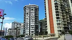 Buildings along Isla Verde Ave.