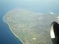 Ramsey Bay appears as a curve at the upper right