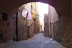 A street in Giglio Castello