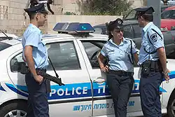 خودروی پلیس اسرائیل