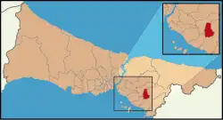 محل قرارگیری سلطان‌بیلی در نقشه ترکیه