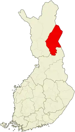 موقعیت لاپلند شرقی
Eastern Lapland