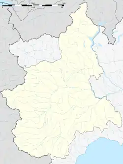 نووارا در پیه‌مونت واقع شده