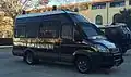 Carabinieri Iveco Daily, used for emergency intervention and transport of organs