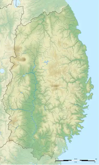 تاکاداچی گیکه‌ایدو در Iwate Prefecture واقع شده