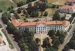 Library, Aerial view