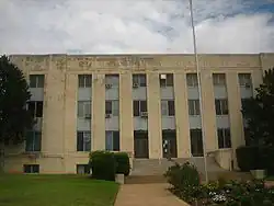 The Jack County Courthouse in Jacksboro