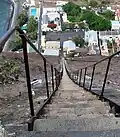 The view down Jacob's Ladder