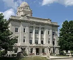 Jasper County Courthouse in نیوتون، آیووا