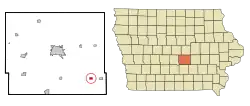 Location of Sully, Iowa