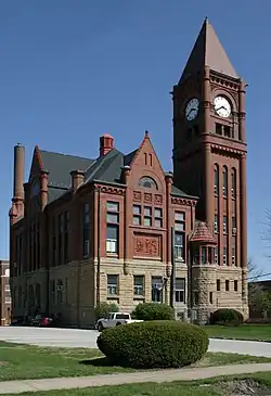 Courthouse in فیرفیلد، آیووا is on the NRHP