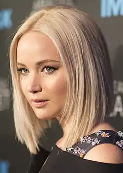 A photograph of actress Jennifer Lawrence at 2016