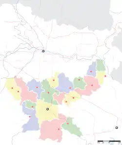 Map of Jharkhand