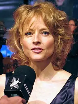Photo of Jodie Foster at the Berlin premiere of The Brave One.
