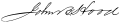 امضای بل هود
