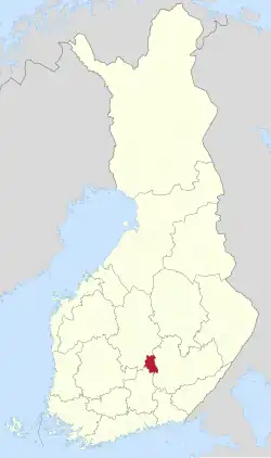 Location of Joutsa in فنلاند