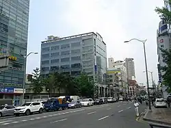Streetview of Nangye-ro in Sinseol-dong