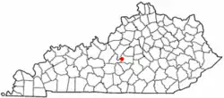Location of Raywick, Kentucky