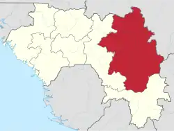 موقعیت ناحیه کانکان در نقشه