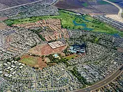Aerial photo of "Villages of Kapolei" neighborhood