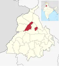 Located in two different regions