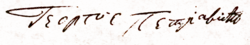 امضاء کاراجورجه