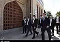 مراسم بهره‌برداری از پروژه خط دوم راه‌آهن کرج- قزوین