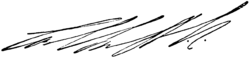 امضاء کارل دهم گوستاو