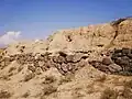 دیوار باقی مانده از قلعه