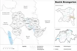 موقعیت Bremgarten District
