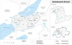 موقعیت Erlach District