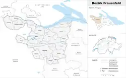 موقعیت Frauenfeld District