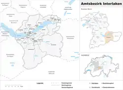 موقعیت Interlaken District