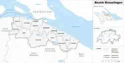 موقعیت Kreuzlingen District
