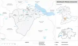 موقعیت Niedersimmental District