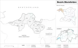 موقعیت Rheinfelden District