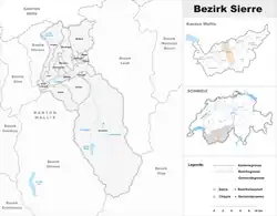 موقعیت Sierre