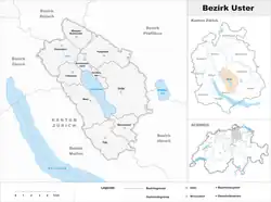 موقعیت Uster District