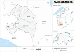 موقعیت Veveyse District