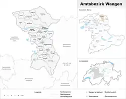 موقعیت Wangen District