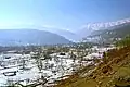 نمایی از ناحیه پیرپنجال که خط آهن می‌بایست از آن بگذرد.