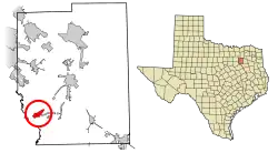 موقعیت Rosser, Texas