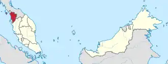 موقعیت کداح در مالزی امروزی